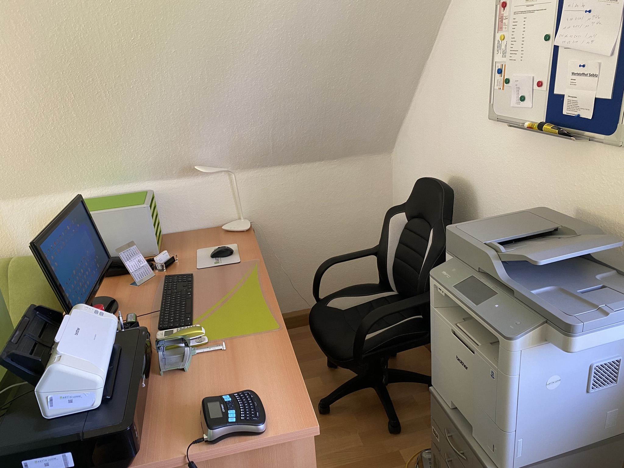 Arbeitsplatz im Jahr 2021